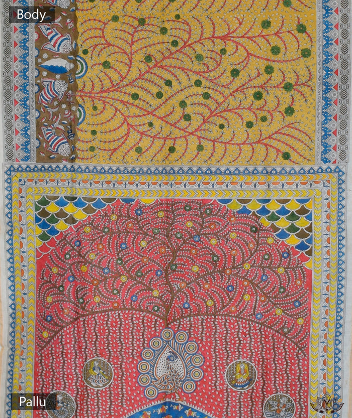 MATA NI PACHHEDI CHANDERI  SAREE