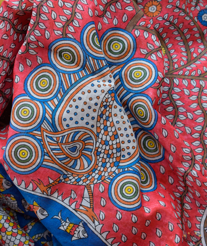 MATA NI PACHHEDI CHANDERI  SAREE