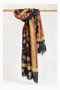 Mata ni Pachhedi Chanderi Silk Dupatta