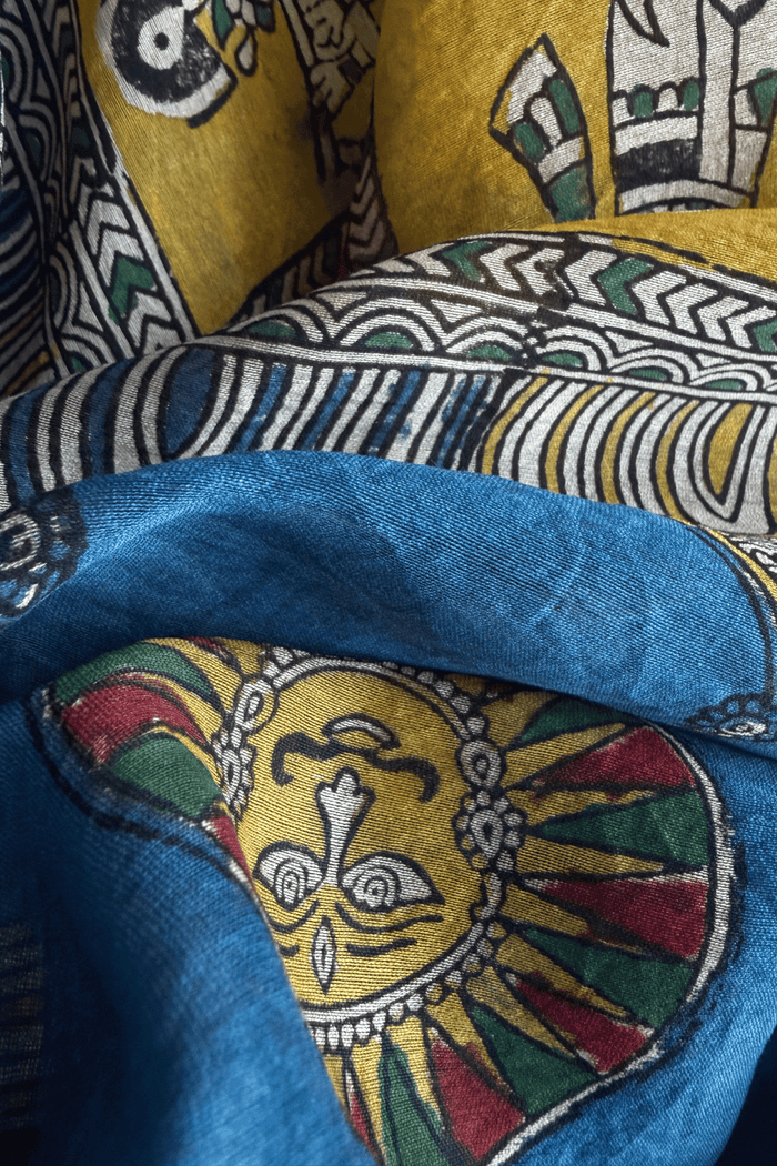 Mata ni Pachhedi Chanderi Silk Dupatta
