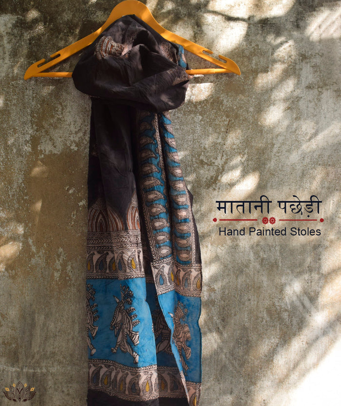 Mata ni Pachhedi Chanderi Stole