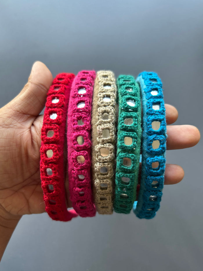 Mirror work Hair Band