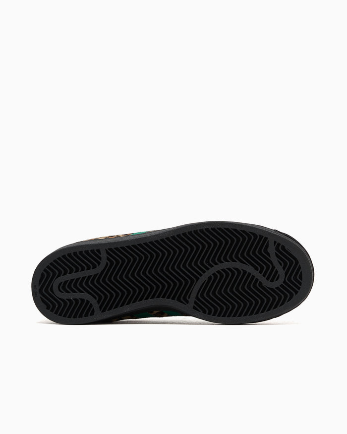 Sneakers adidas Originals Women's Superstar II "Black Green Leopard" - JP8165