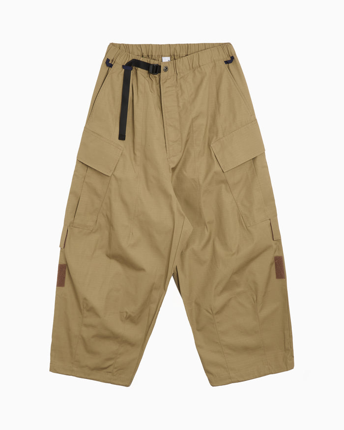 Pants Poliquant The Changing Length/Hem Cropped Relaxed Men's Cargo Pants - 2601020-BEIGE