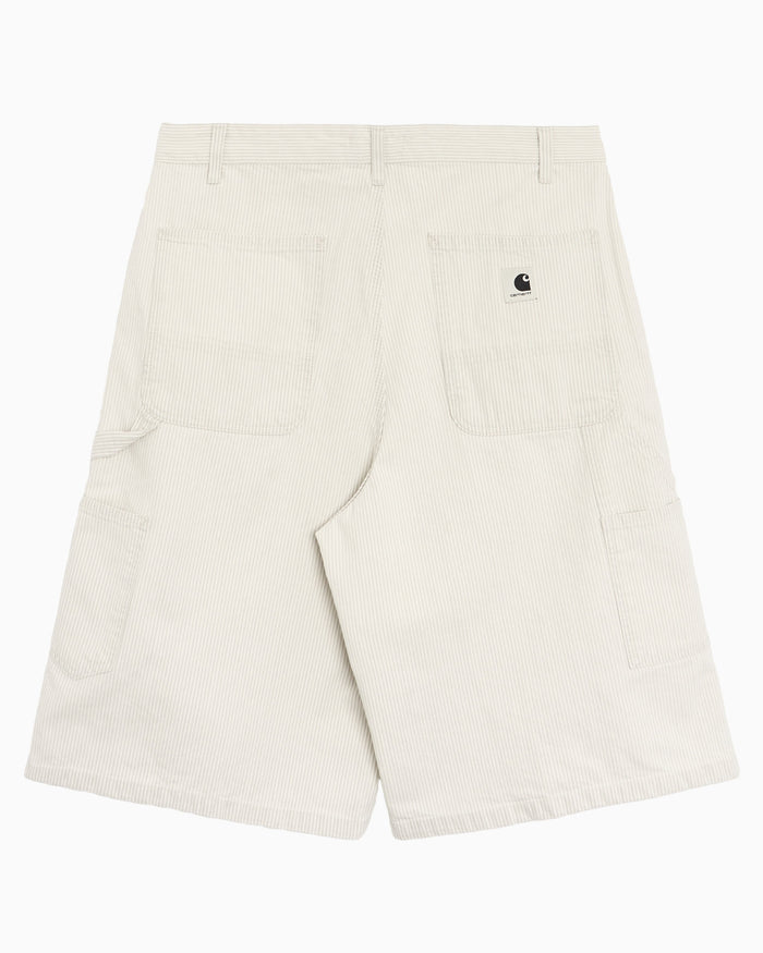 Shorts Carhartt WIP Mercer Single Knee Striped Relaxed Women's Carpenter Pants - I036532-3OK35