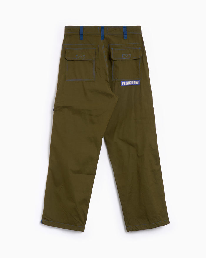 Pants Pleasures Public Utility Men's Pants Men's Carpenter Pants - P24W011-OLIVE