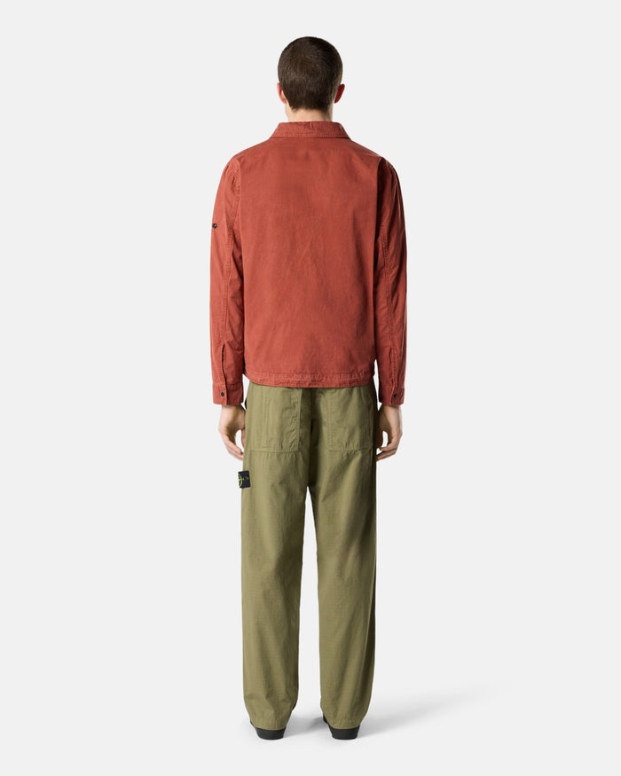 Pants Stone Island Mercerised Cotton Ripstop Relaxed Men's Chino Pants - L1S153100008-V005G