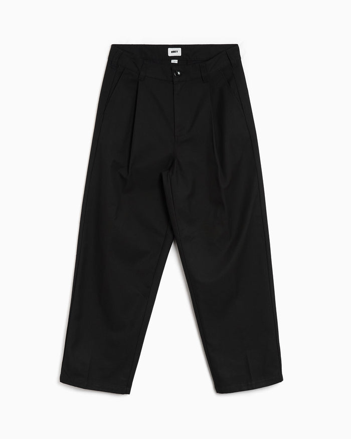 Pants OBEY Clothing Dean Straight Men's Chino Pants - 142020269-BLK