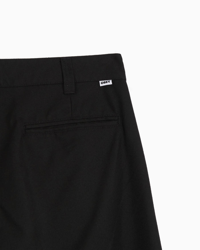 Pants OBEY Clothing Dean Straight Men's Chino Pants - 142020269-BLK
