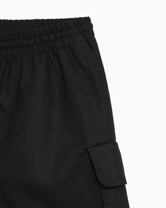 Shorts Arte Antwerp Linen Cargo Men's Shorts - SS26-040SHO-Black