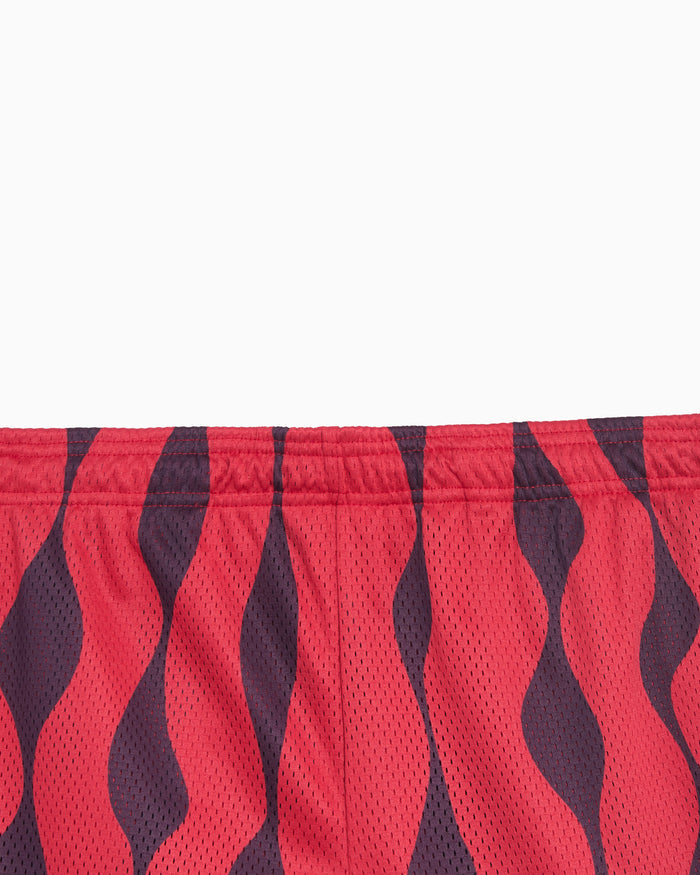 Shorts by Parra Waved Men's Shorts - 55431-RED
