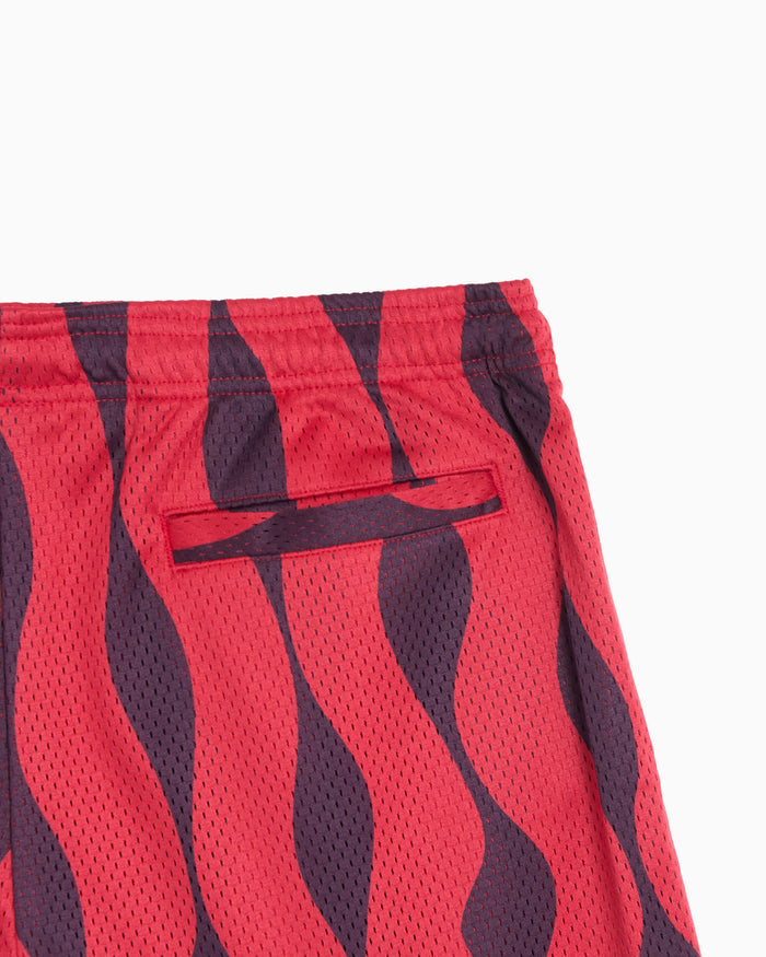 Shorts by Parra Waved Men's Shorts - 55431-RED