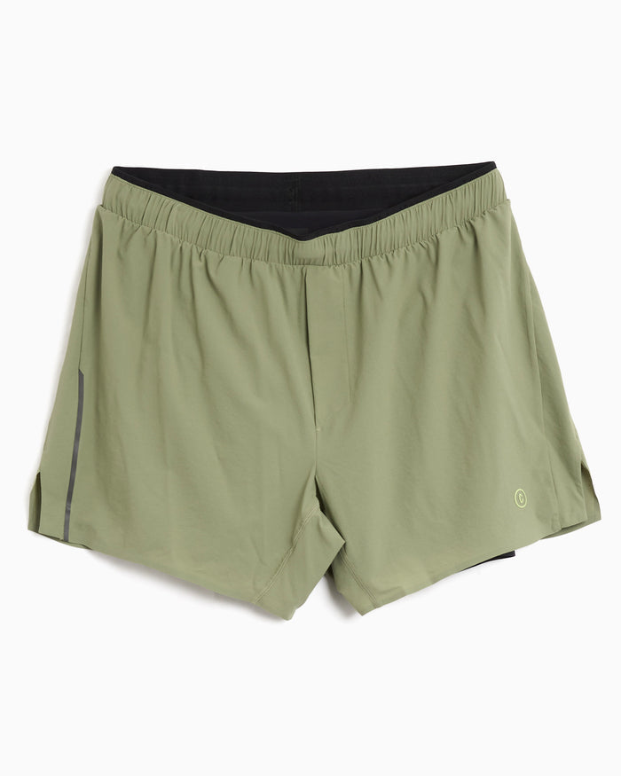Shorts Ciele Athletics Long Brief Toad Running Men's Shorts - M-1-SH-0240-GN018