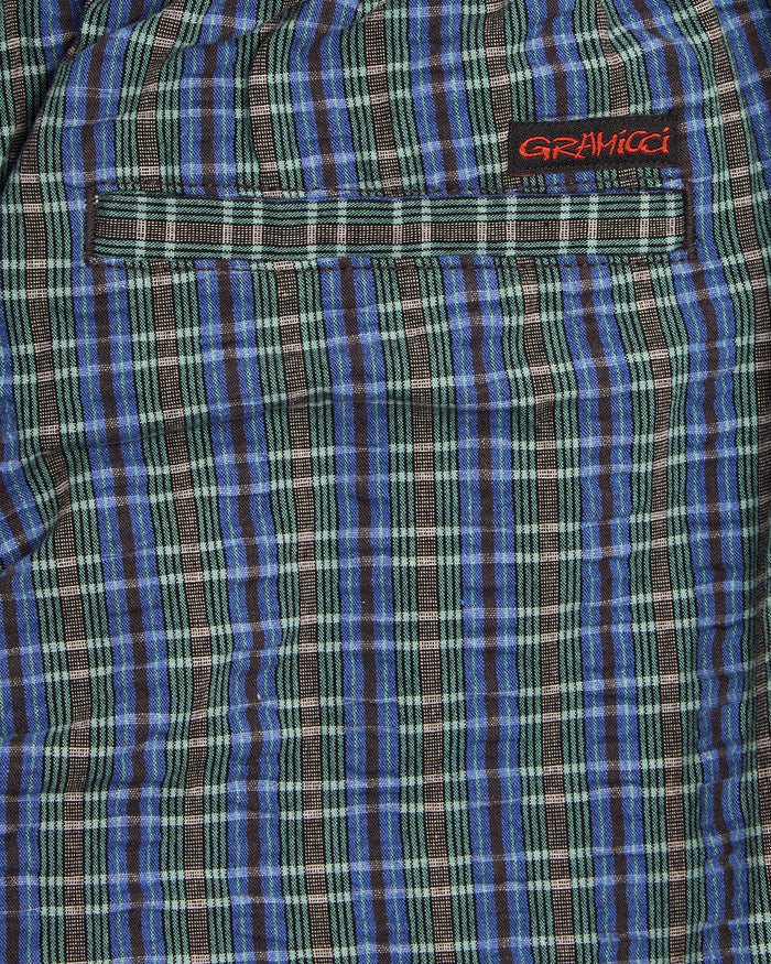 Shorts Gramicci O.G. G-Short Seersucker Plaid Relaxed Men's Shorts - G6SM-P022-MULTISTRIPE