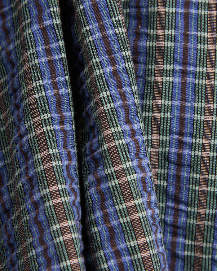 Shorts Gramicci O.G. G-Short Seersucker Plaid Relaxed Men's Shorts - G6SM-P022-MULTISTRIPE