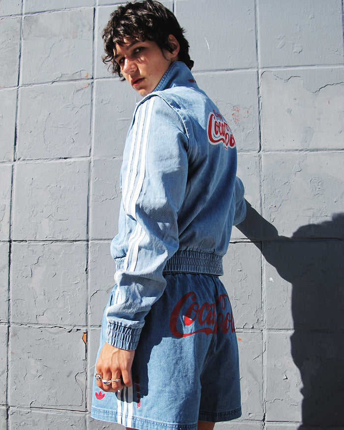 Shorts adidas Originals x Coca-Cola Denim Women's Shorts - KY7564