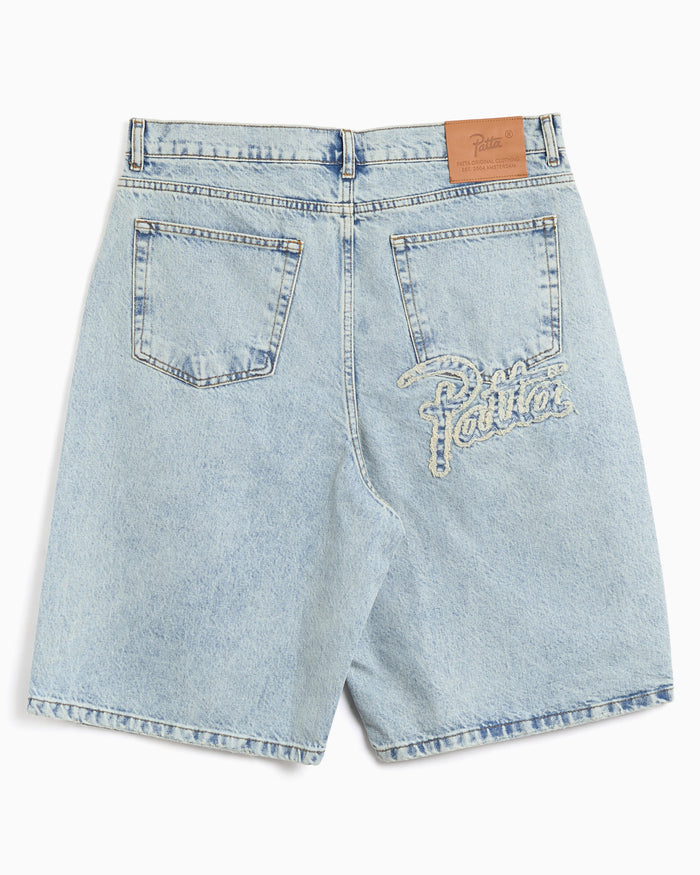 Shorts Patta Light Wash Oversize Men's Shorts - POC-SS26-4200-332-0028-100