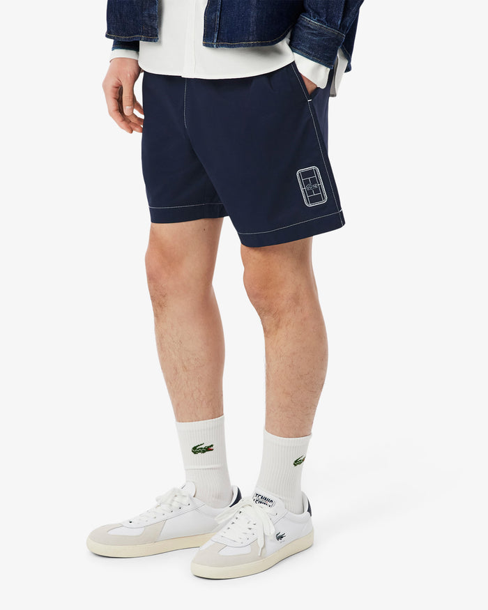 Shorts Lacoste Runway Relaxed Men's Shorts - GH8083-00-MXQ