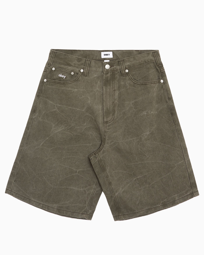 Shorts OBEY Clothing Bigwig Relaxed Men's Shorts - 172100109-BOW
