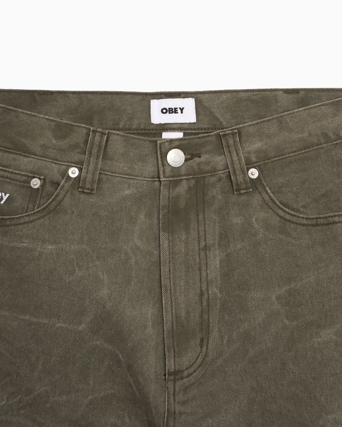 Shorts OBEY Clothing Bigwig Relaxed Men's Shorts - 172100109-BOW