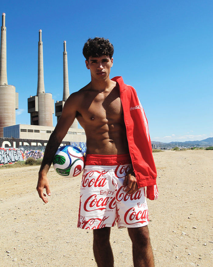 Shorts adidas Originals x Coca-Cola Classic Sport Relaxed Men's Shorts - KY2113