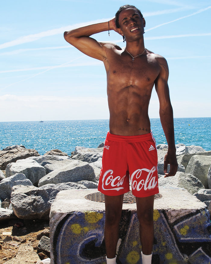 Shorts adidas Originals x Coca-Cola Relaxed Men's Shorts - KY2102