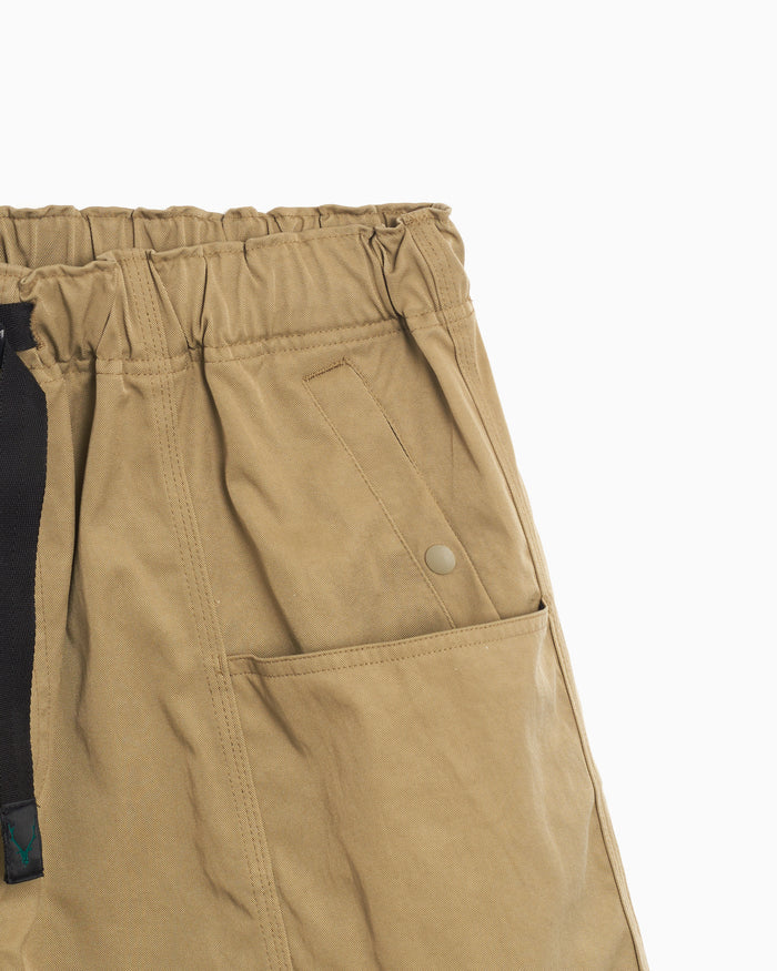 Shorts South2 West8 Belted C.S. Relaxed Men's Shorts - QV555-A-Khaki