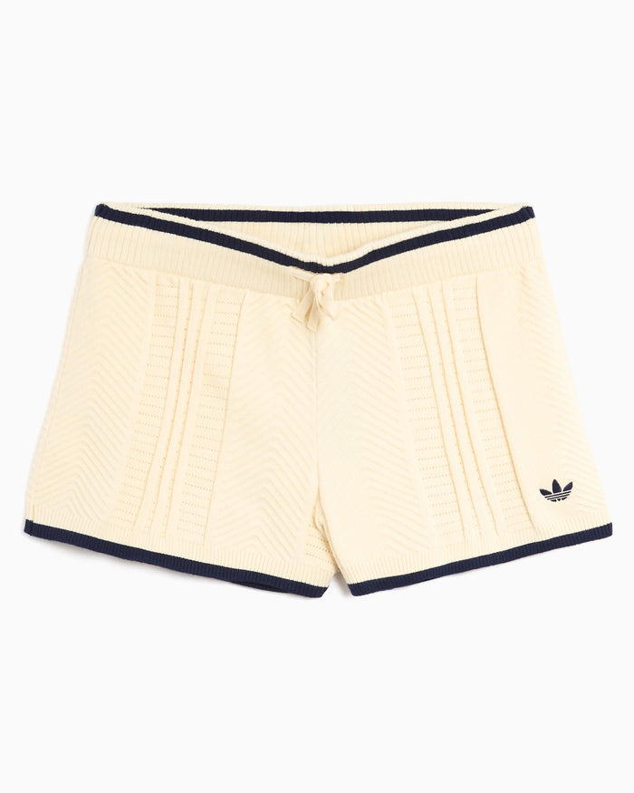 Shorts adidas Originals Cable Knit Slim Women's Shorts - KR7052