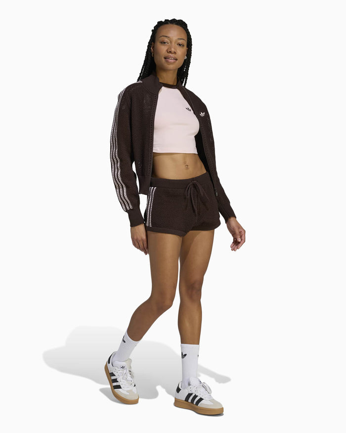 Shorts adidas Originals Crochet Slim Women's Shorts - KE0197