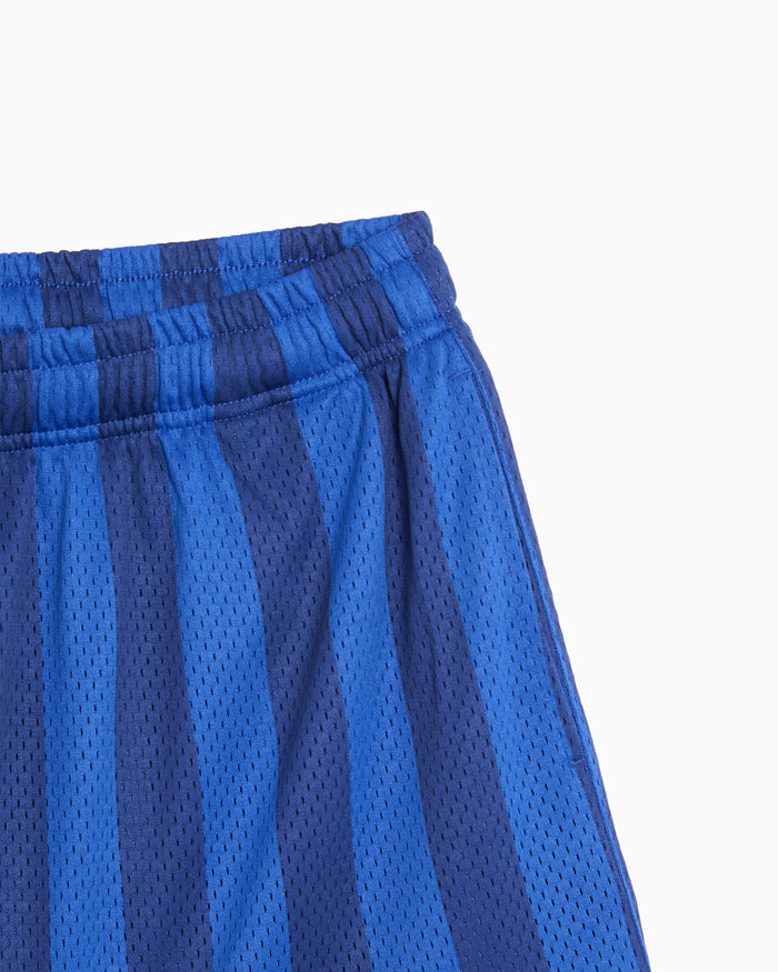 Shorts OBEY Clothing Bounds Mesh Striped Striped Relaxed Women's Sweatpants - 272120112-BLU