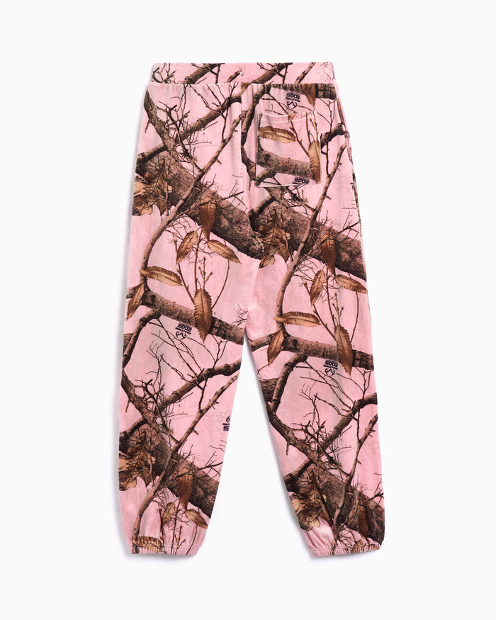 Pants Pleasures x Juicy Couture Realtree Velour Men's Track Pants - P25JC002-PINK