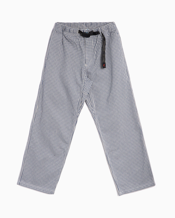Pants Gramicci Dobby Checkered Relaxed Men's Sweatpants - G6FM-P024-ROYAL