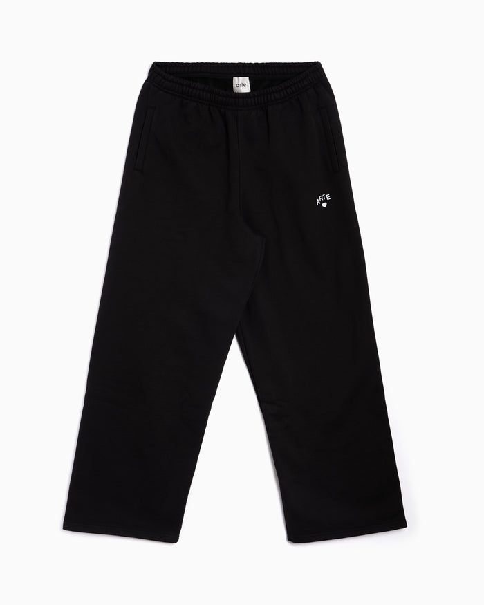 Pants Arte Antwerp Cor Relaxed Men's Sweatpants - AW26-118P-Black
