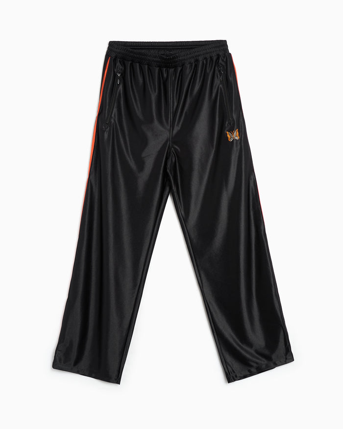 Pants Needles Tricot Sateen Relaxed Men's Sweatpants - SX218-B-Black