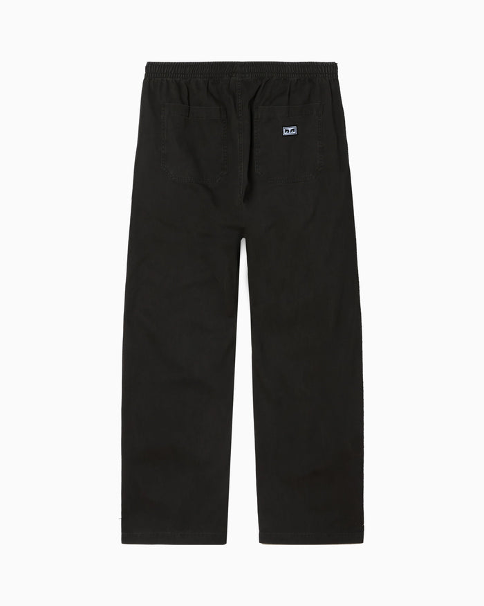 Pants OBEY Clothing Theo Easy Straight Men's Sweatpants - 142020271-BLK