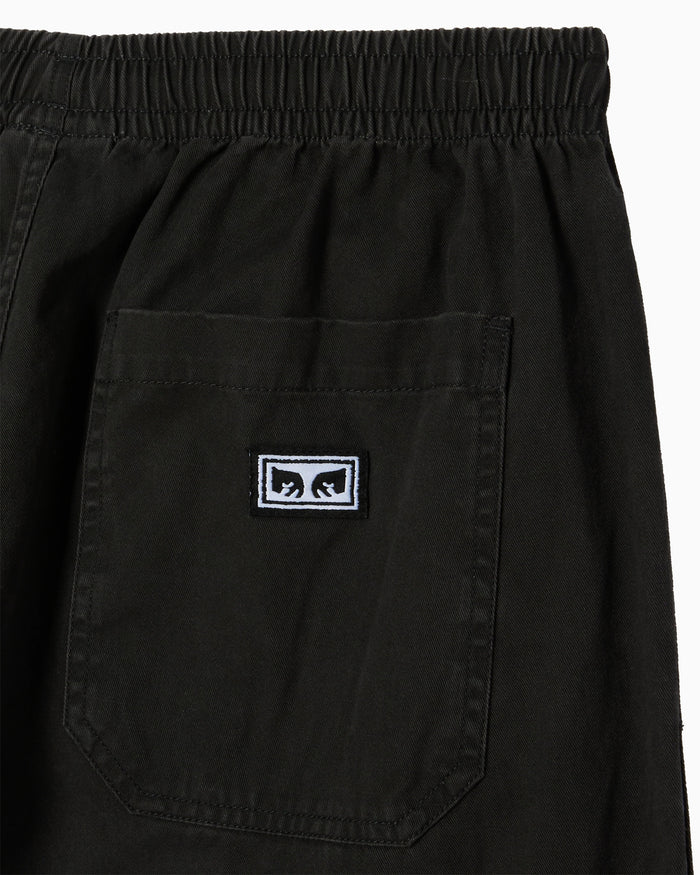 Pants OBEY Clothing Theo Easy Straight Men's Sweatpants - 142020271-BLK