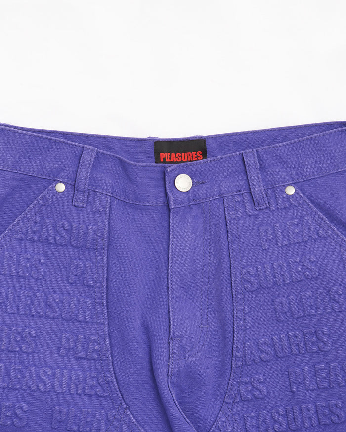 Pants Pleasures Impact Men's Double Knee Pants Men's Pants - P24SP041-PURPLE