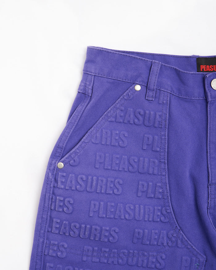 Pants Pleasures Impact Men's Double Knee Pants Men's Pants - P24SP041-PURPLE