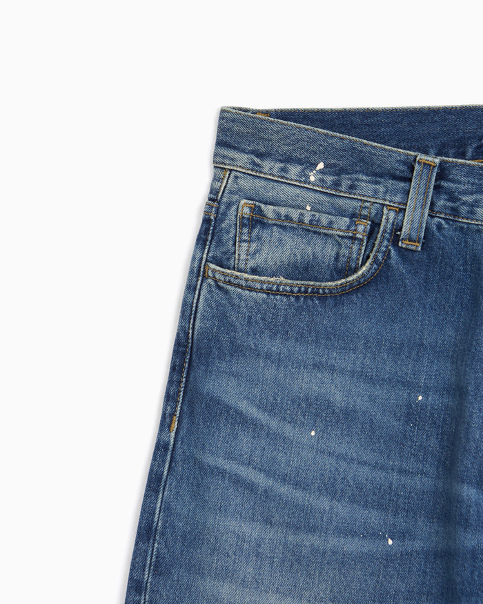 Jeans Carhartt WIP Landon Relaxed Unisex Baggy Jeans - I034733-01EJ
