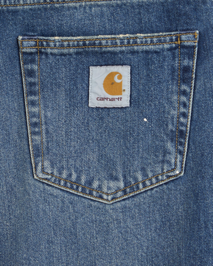 Jeans Carhartt WIP Landon Relaxed Unisex Baggy Jeans - I034733-01EJ