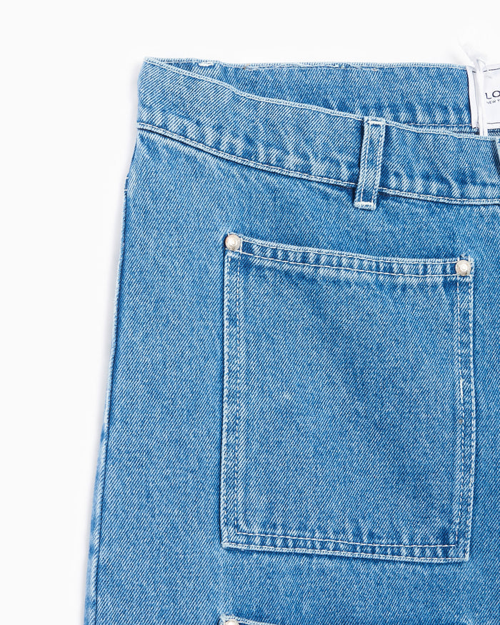 Jeans Lourdes New York Pockets Cargo Unisex Denim Pants Unisex Jeans - LO2SMT02AP-TE427.416