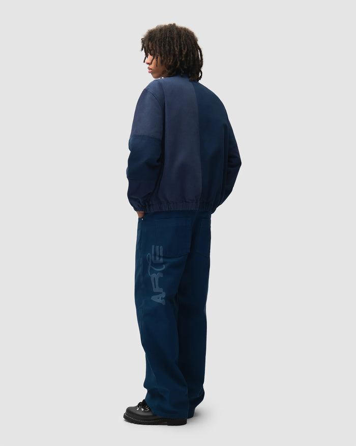 Jeans Arte Antwerp Stencil Uniform Logo Relaxed Men's Jeans - AW26-181P-Navy