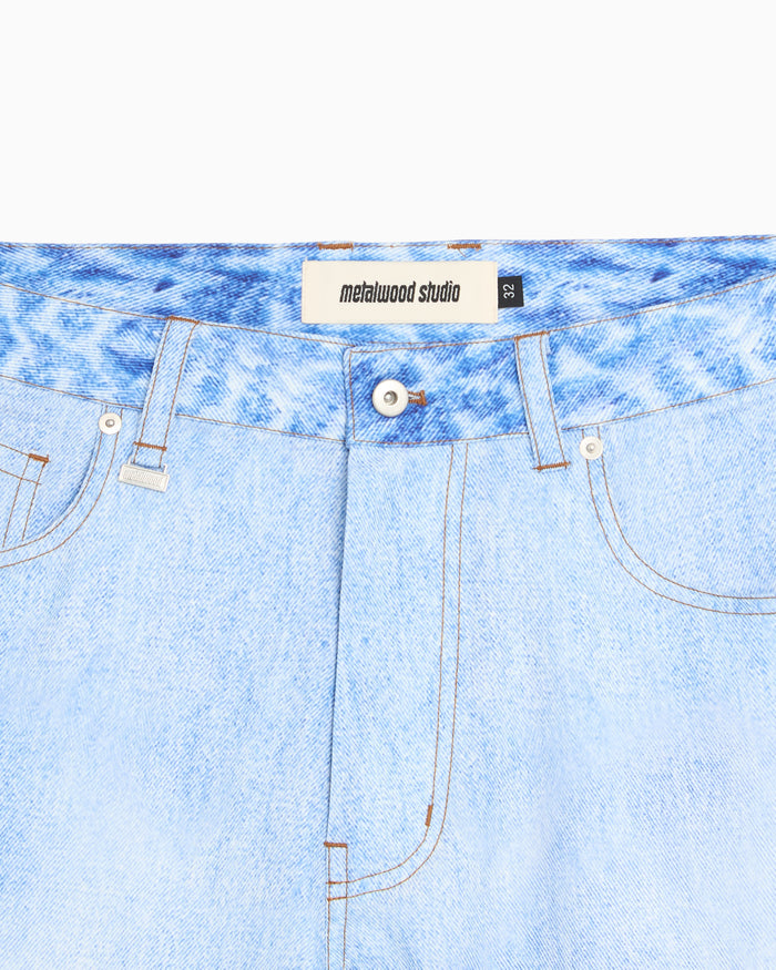 Jeans Metalwood Trophy Straight Men's Jeans - 26SS-08-02_DNM