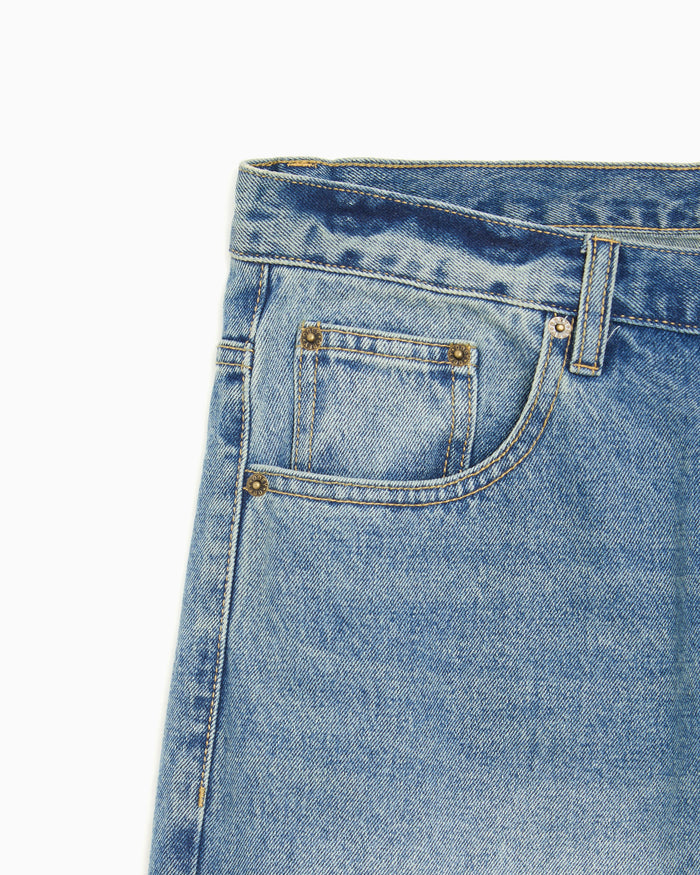 Jeans OBEY Clothing Boxcar Straight Men's Jeans - 142010119-HVI