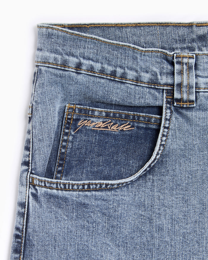 Jeans Yardsale Ivory Slub Straight Men's Jeans - PN26202
