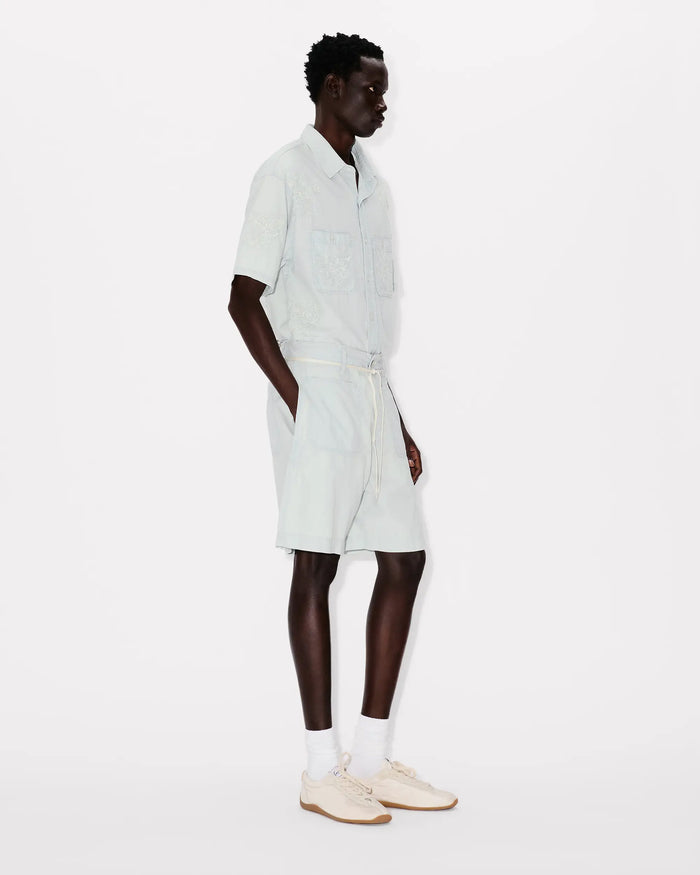 Shorts Kenzo Men's Wide Leg Pants - FG55DS3416F4-DY