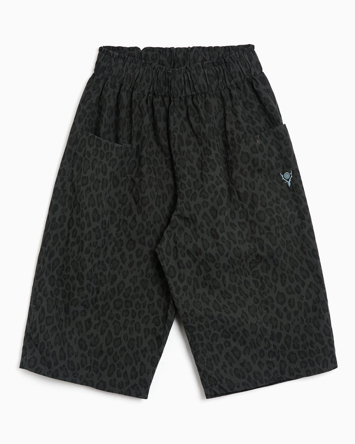 Pants South2 West8 Army String Cropped Oversize Women's Wide Leg Pants - SX665-A-Charcoal