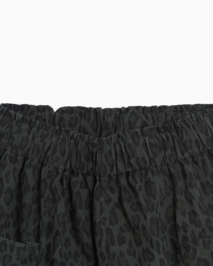 Pants South2 West8 Army String Cropped Oversize Women's Wide Leg Pants - SX665-A-Charcoal