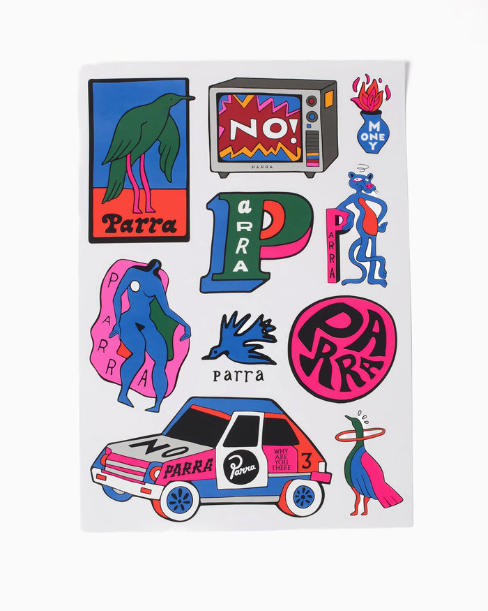 Decoration by Parra Stickers - 55585-MULTI