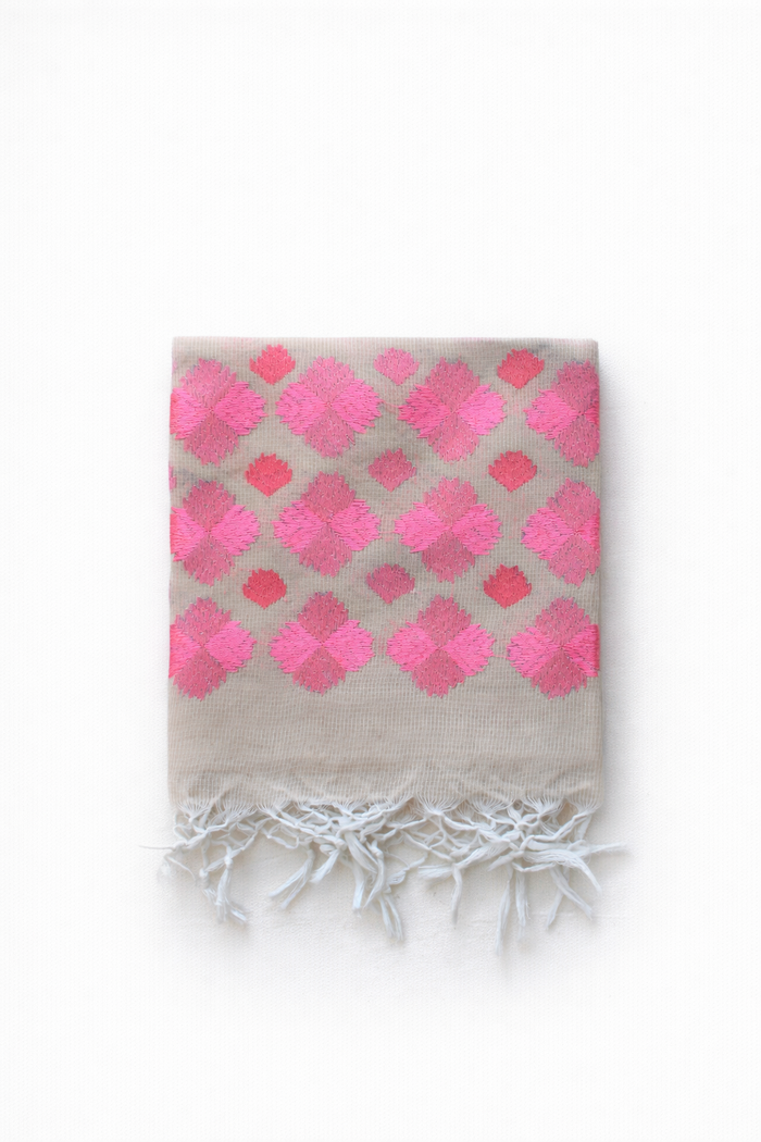 Phulkari Hand Embroidery Dupatta